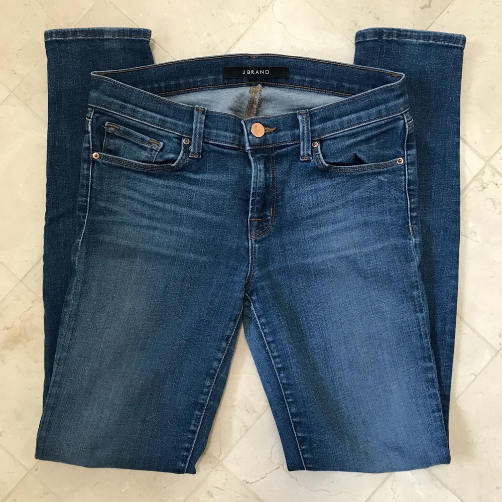 J Brand Skinny Leg Low Rise Jeans - Picture 3 of 6